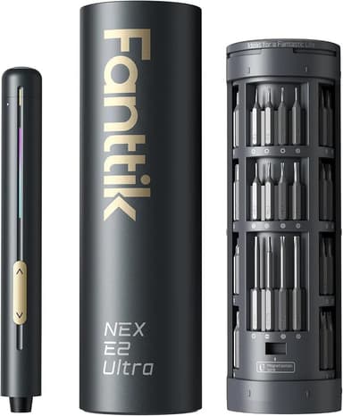 Fanttik E2 Ultra Electric Screwdriver, Screwdriver for Electronics (Grey)