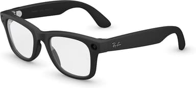 Ray-Ban Meta (Gen 2) Wayfarer Large, Matte Black, Clear lenses 